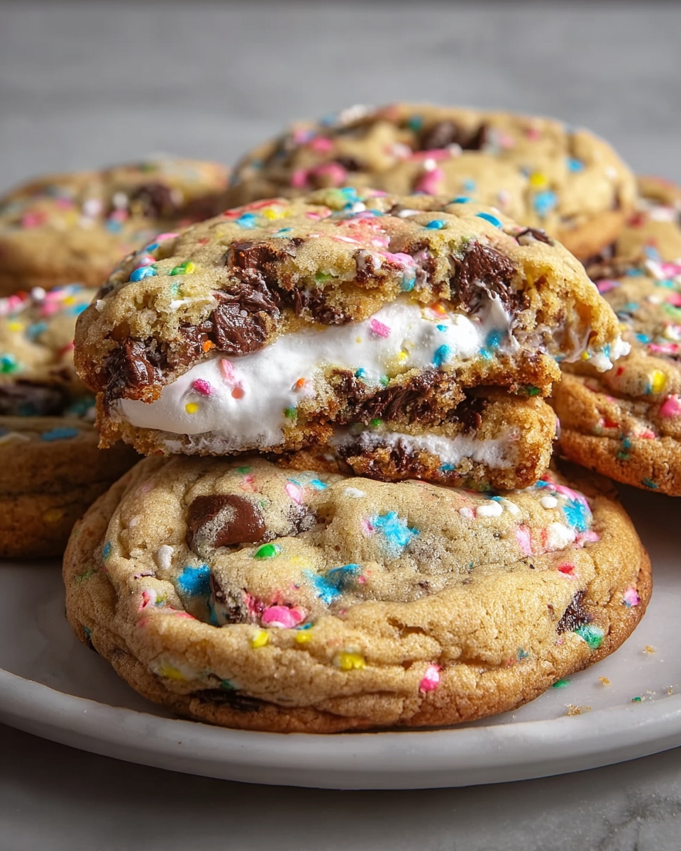Chocolate Chip Peep Stuffed Easter Cookies Recipe