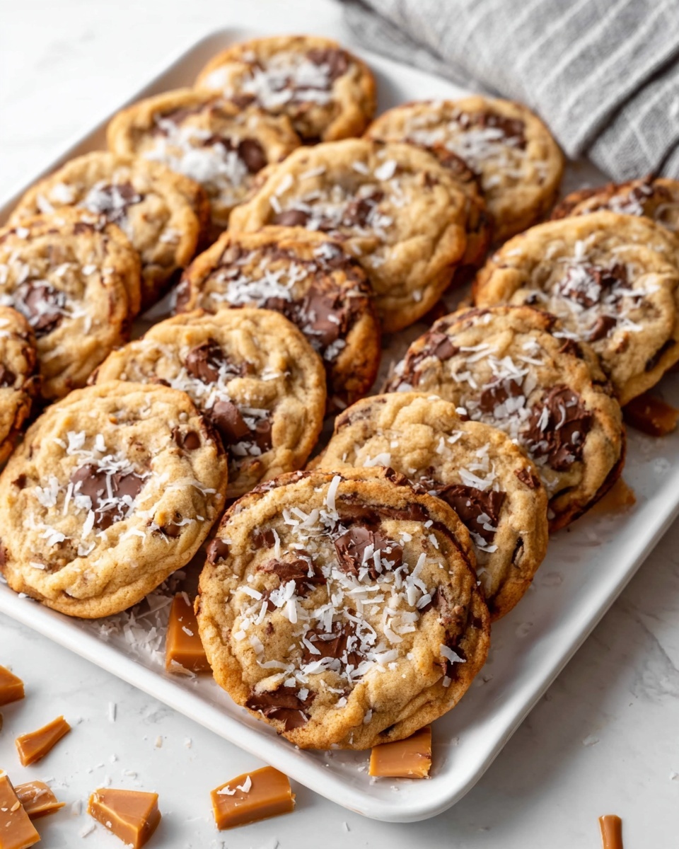 Levain Caramel Coconut Cookies Recipe
