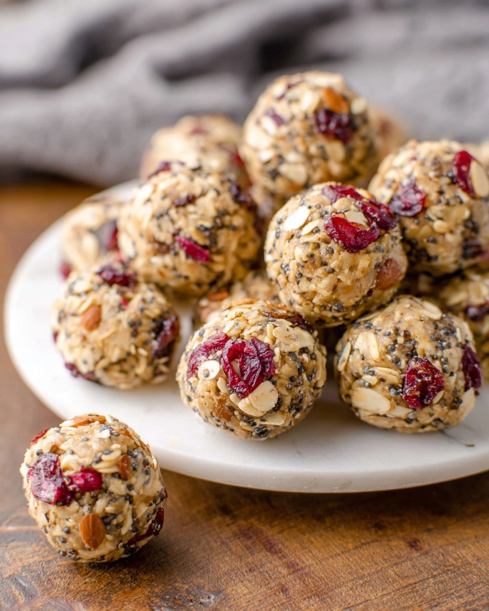 Cranberry Almond Energy Bites Recipe