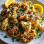 Perfect Roasted Parmesan & Garlic Cauliflower Recipe