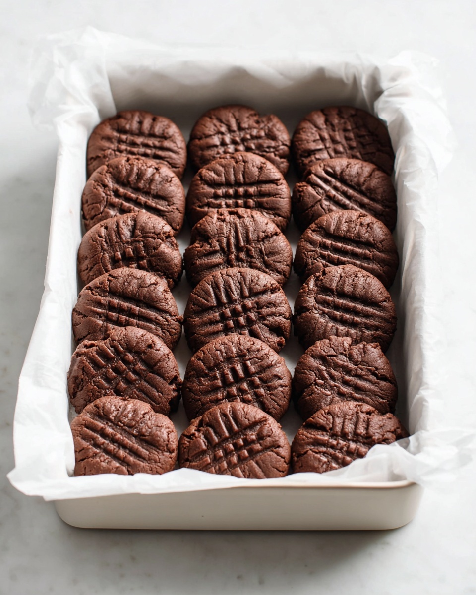 Chocolate Peanut Butter Cookies Recipe