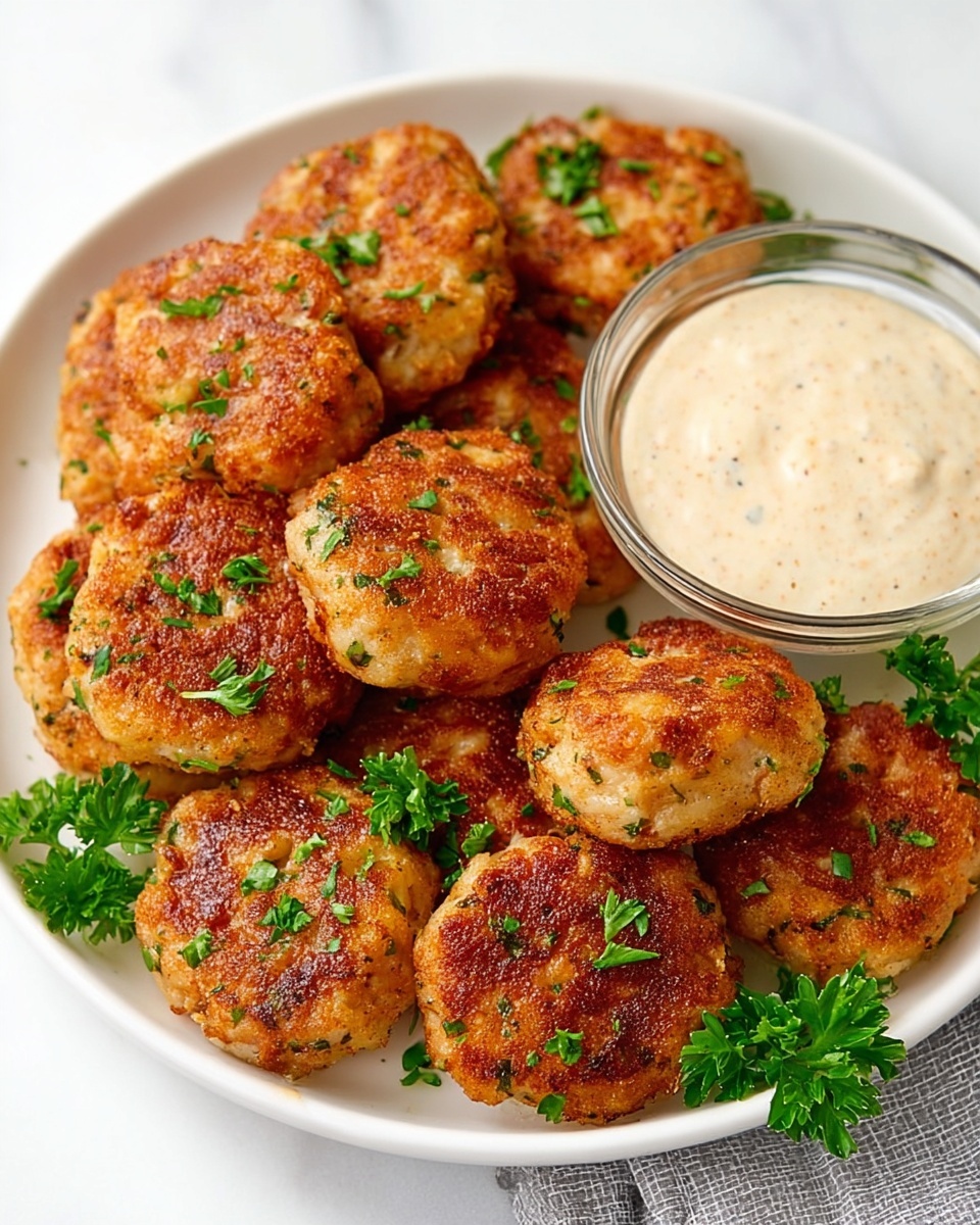 Keto Air Fryer Tuna Bites Recipe