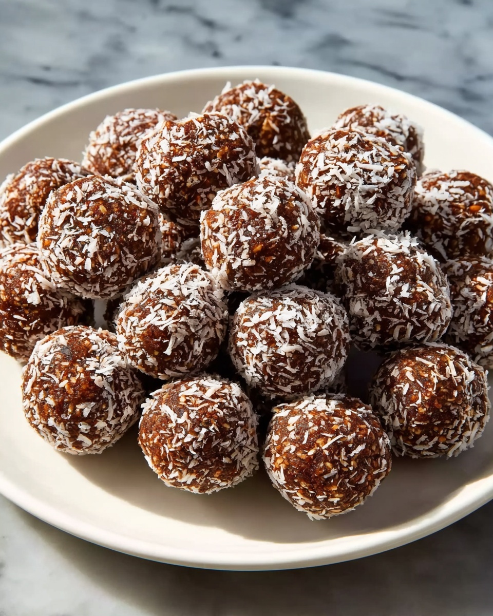 No-Bake Coconut Energy Balls Recipe