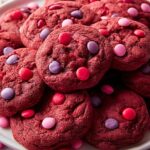 Red Velvet M and M Cake Mix Cookies Recipe