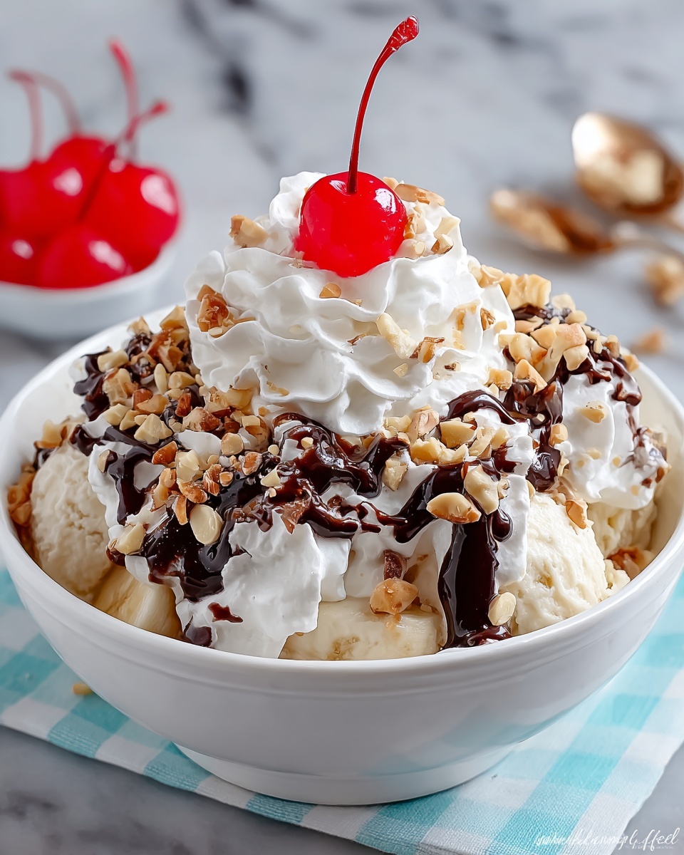 Banana Split Fluff Salad Recipe