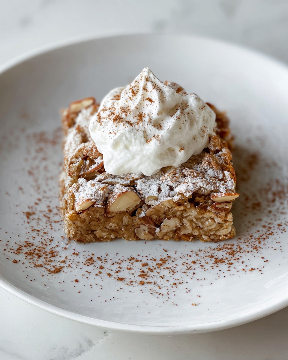 Gluten-Free Almond Croissant Baked Oats Recipe