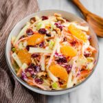 Carrot Apple Salad with Cranberries and Mandarins Recipe