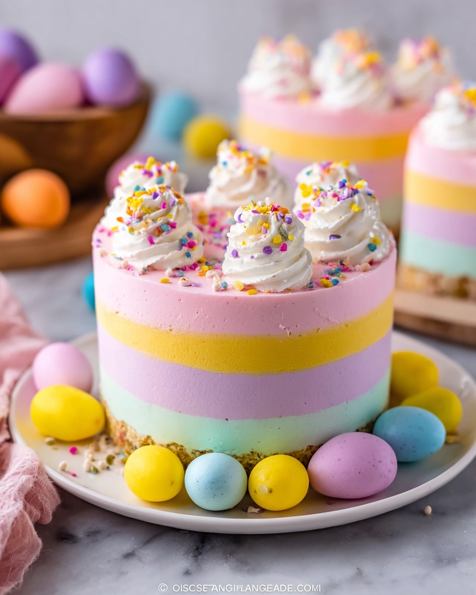 Mini Easter Cheesecakes Recipe