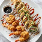 Spicy Tuna and Tempura Shrimp Dynamite Roll Recipe