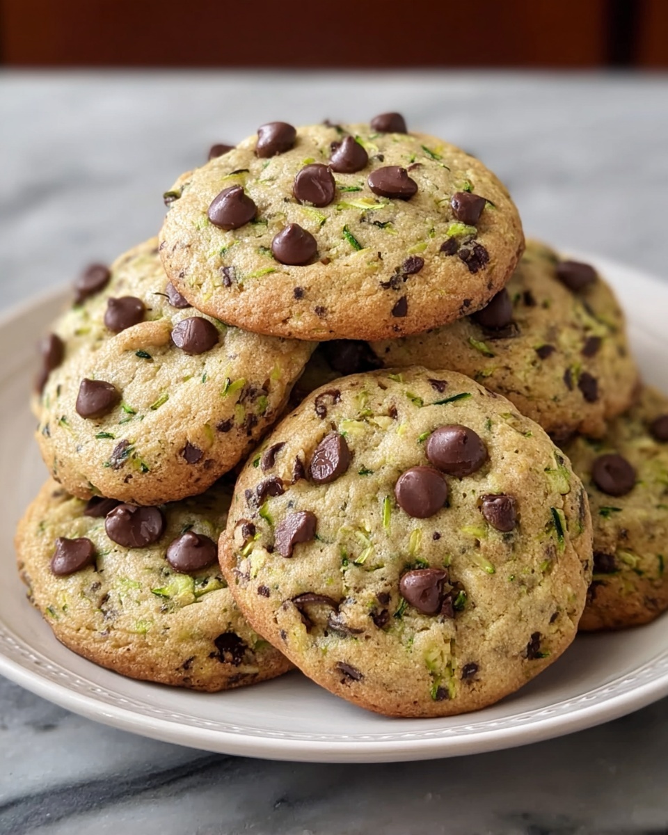 Soft Zucchini Cookies with Chocolate Chips Recipe