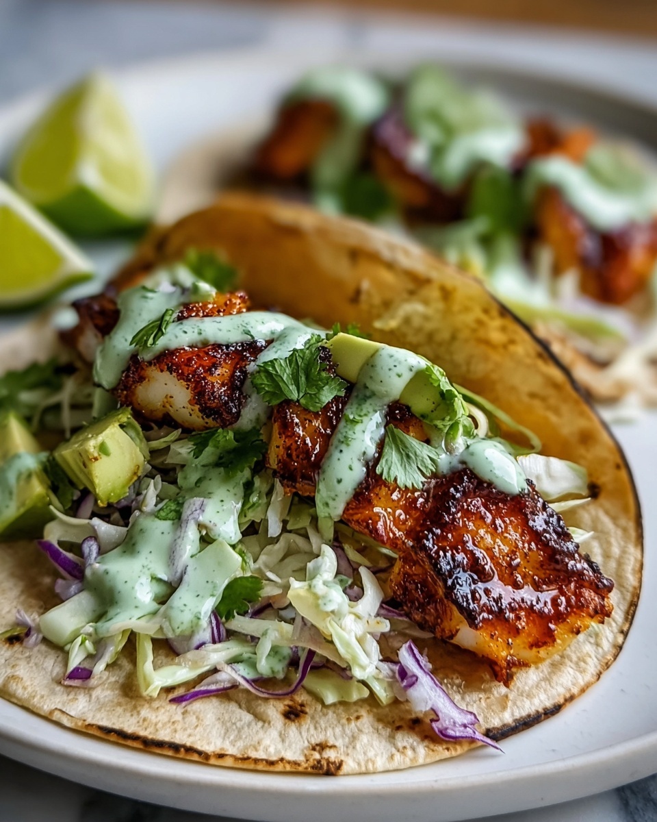 Spicy Lime Fish Tacos Recipe