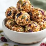 Healthy Pumpkin Seed & Cranberry Energy Balls Recipe