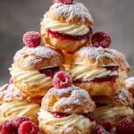 Cream Cheese Filled Raspberry Puffs Recipe