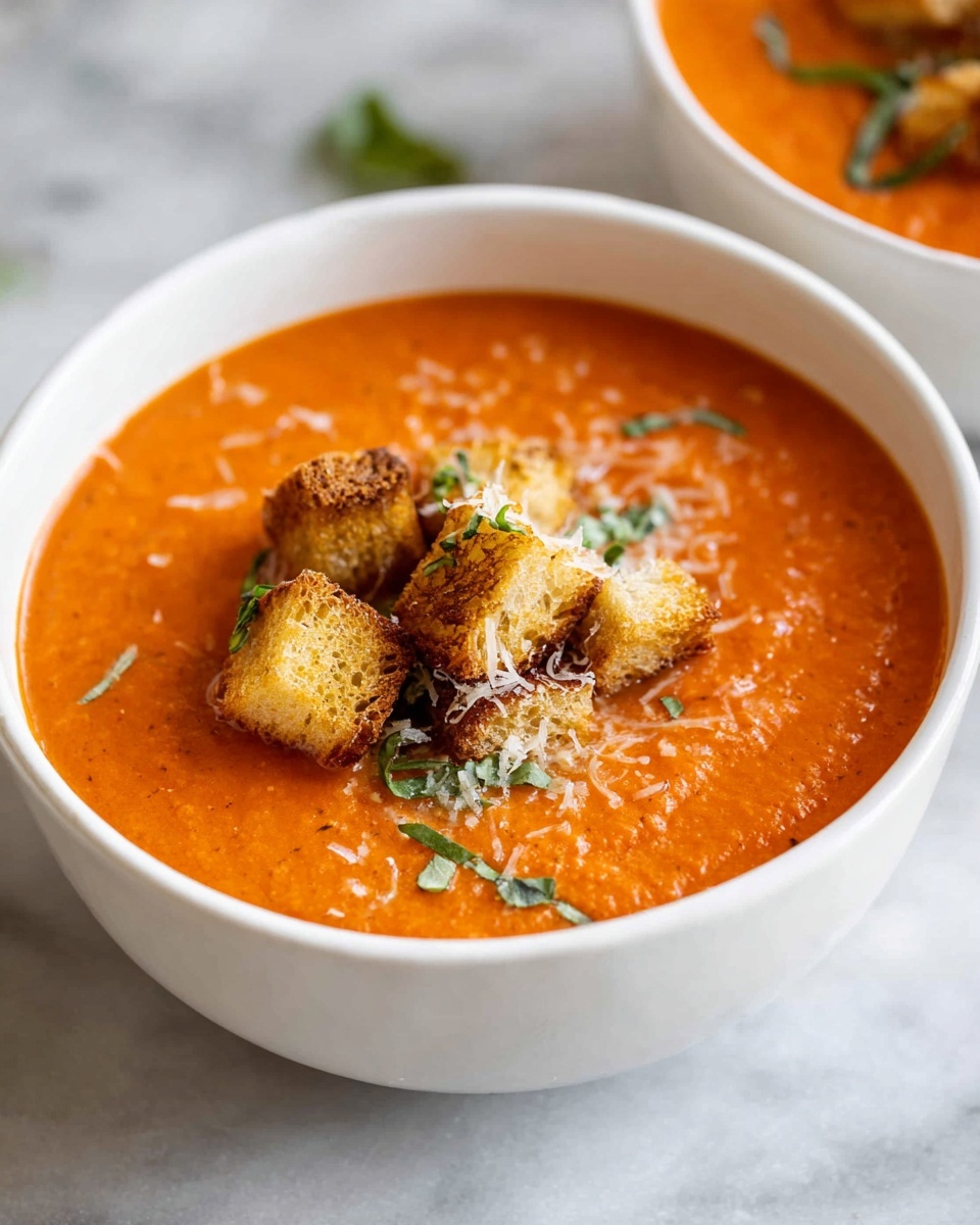 Creamy Tomato Basil Soup Recipe