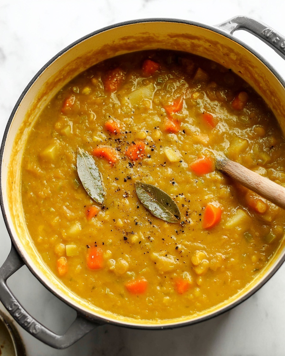 Split Pea Vegetable Soup Recipe