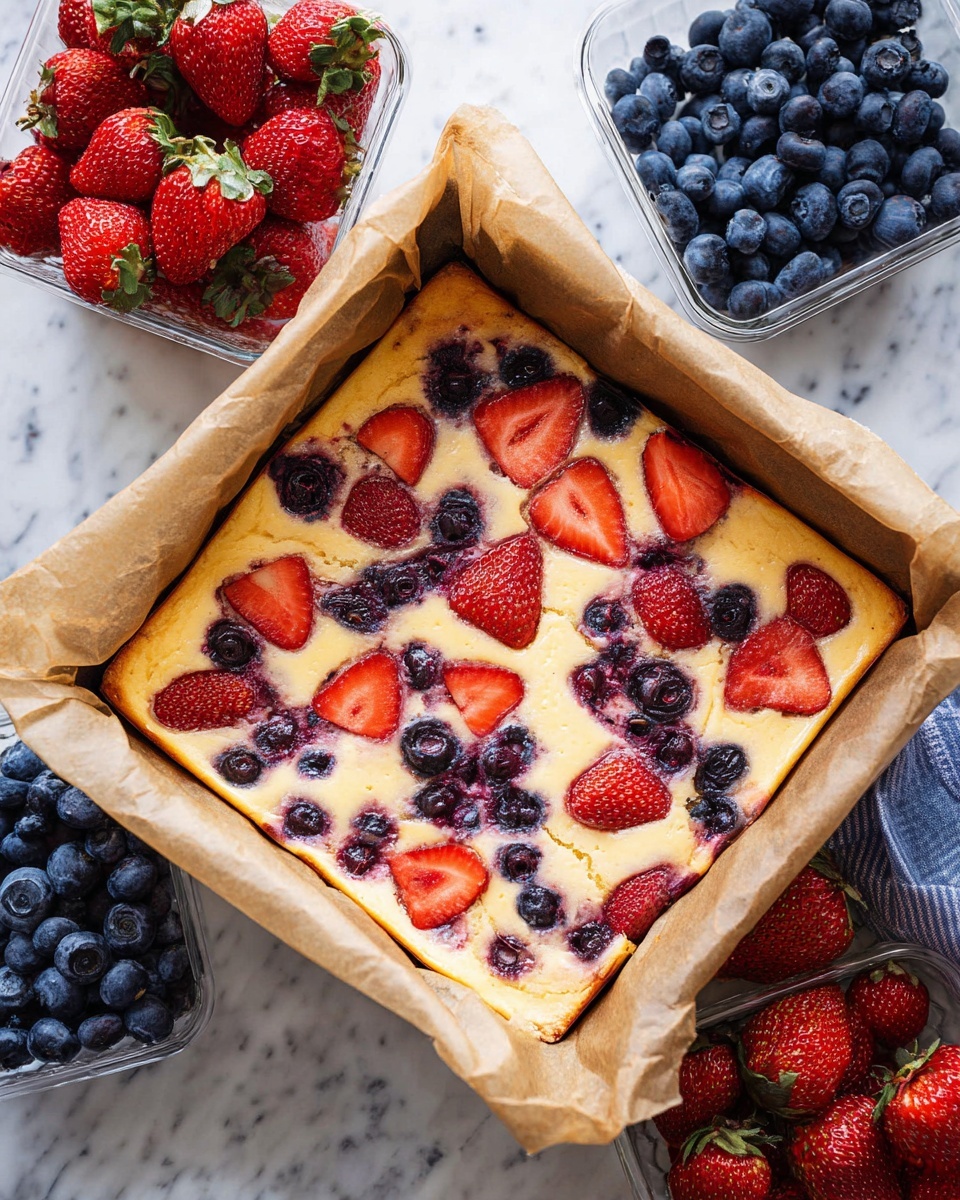 Baked Yogurt with Berries Recipe