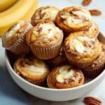 Cream Cheese Banana Muffins Recipe