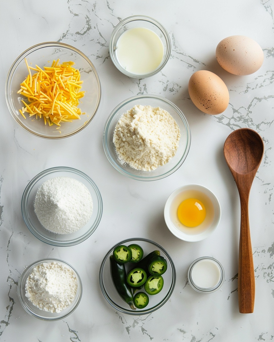 Single white plate with two stacked, golden-brown savory waffles showcasing a crispy exterior and fluffy interior, topped with fresh green jalapeño slices and sprinkled chopped herbs, angled close-up revealing texture and airy pockets inside the waffles, natural light emphasizing the warm tones, placed on a white marble surface, styled like an individual serving from a food blog, photo taken with an iphone --ar 4:5 --v 7