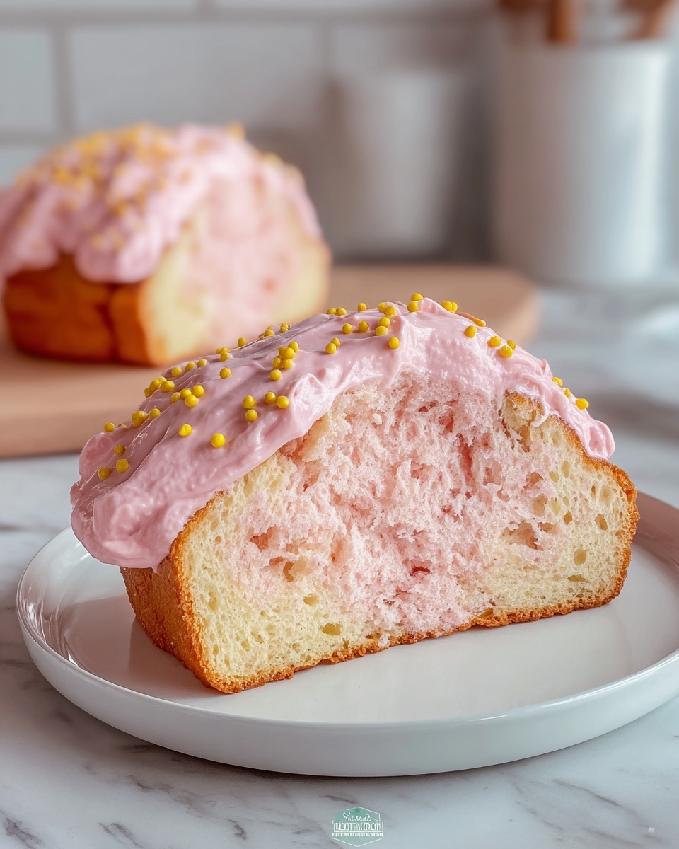 Viral Pink Cloud Bread Recipe
