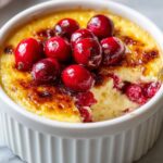 Amazing 10-Minute Cranberry Orange Cottage Cheese Bake Recipe