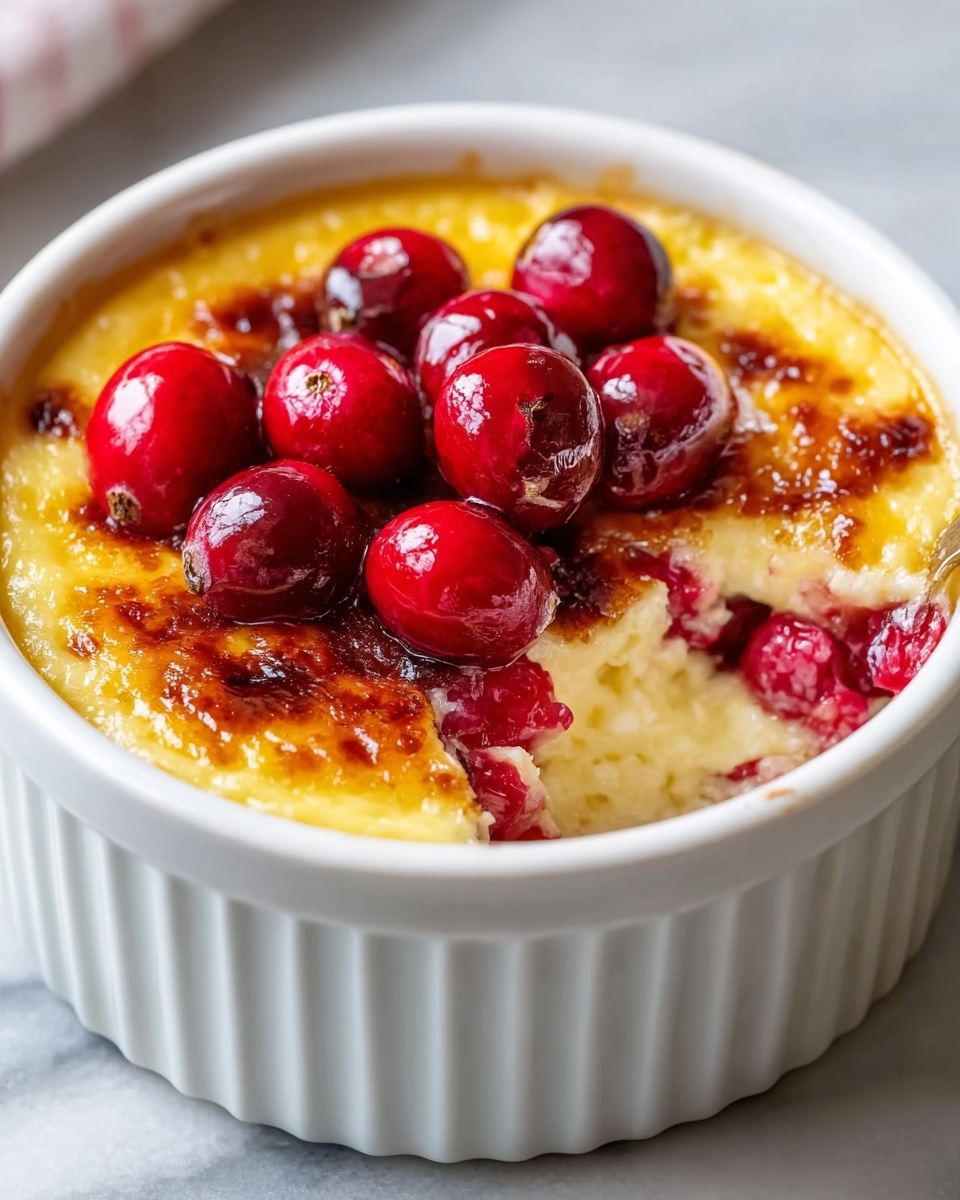Amazing 10-Minute Cranberry Orange Cottage Cheese Bake Recipe
