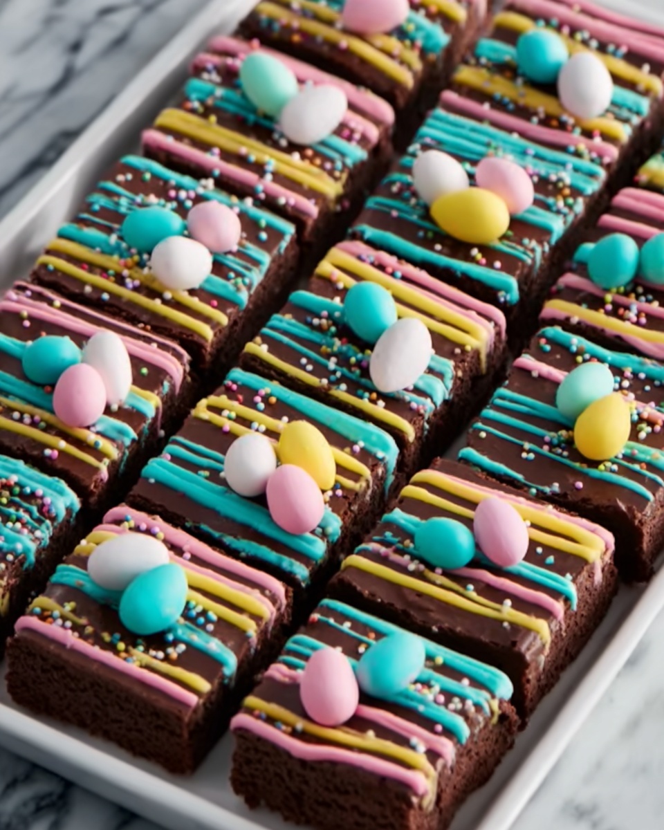 Easter Brownies: Fudge Meets Fun! Recipe