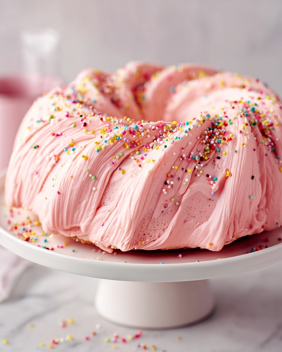 Pink Angel Food Cake Recipe