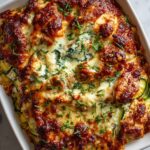 High Protein Chicken Zucchini Bake Recipe