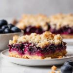 Gluten Free Blueberry Crumble Bars Recipe