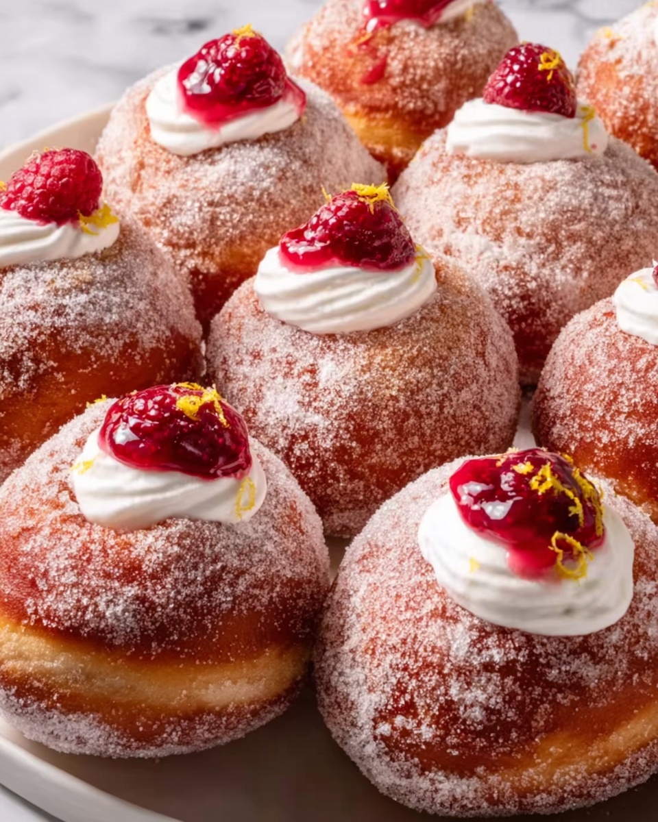 Gluten Free Raspberry Doughnuts Recipe