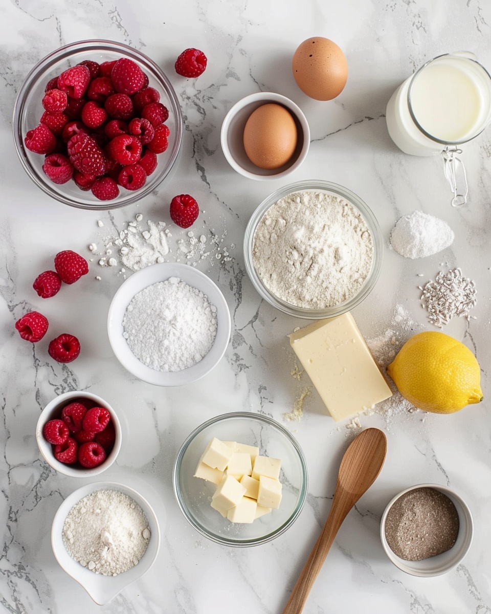 Single white plate featuring one split open doughnut showcasing its airy, fluffy interior filled generously with vibrant red raspberry jam, the jam oozing slightly to reveal its smooth, luscious texture, the doughnut exterior dusted with fine sugar crystals sparkling under natural light, subtle dollops of white cream and a small fresh strawberry placed artfully alongside for garnish, set on a white marble surface with soft, natural lighting highlighting the dessert’s rich layers, intimate plated serving photo taken with an iphone --ar 4:5 --v 7