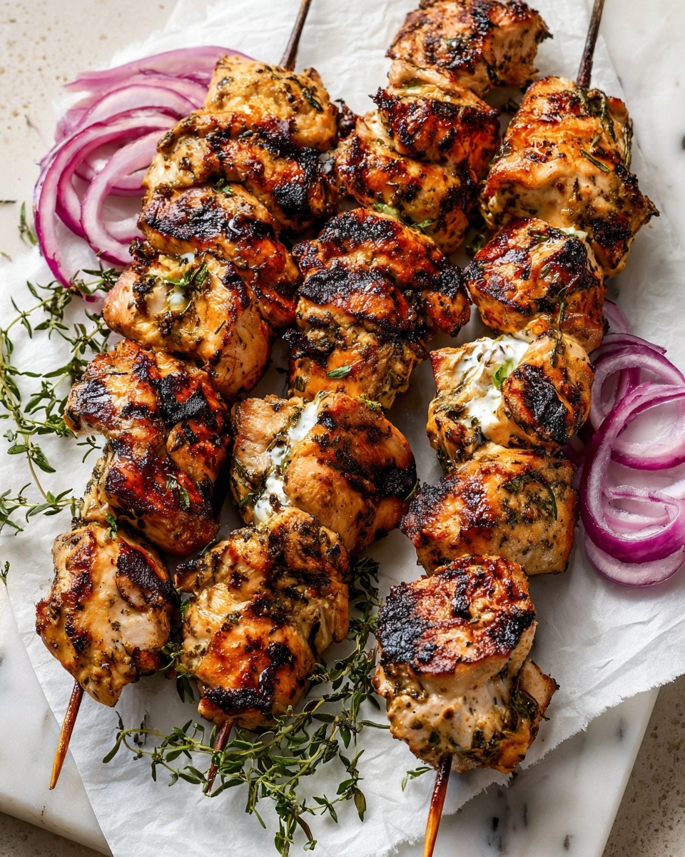 Greek Chicken Souvlaki Recipe