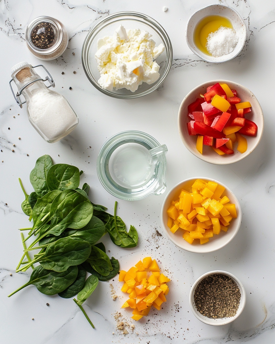 High Protein Egg White Bites Recipe 5 Single white plate showcasing one fluffy egg muffin with a golden edge, garnished with finely chopped green herbs and small bits of red pepper scattered on top, close-up angle revealing the airy texture and slight browning on the outside, styled on a white marble surface with natural lighting, intimate plated serving photo taken with an iphone --ar 4:5 --v 7