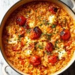 Tomato Mozzarella Risotto Recipe