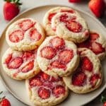 Melt-in-Your-Mouth Strawberry Cheesecake Cookies Recipe