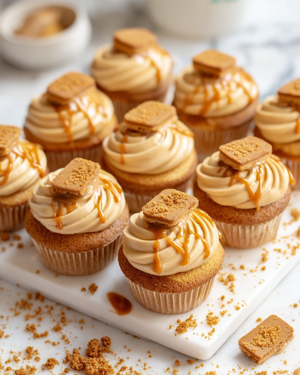 Biscoff Cupcakes Recipe