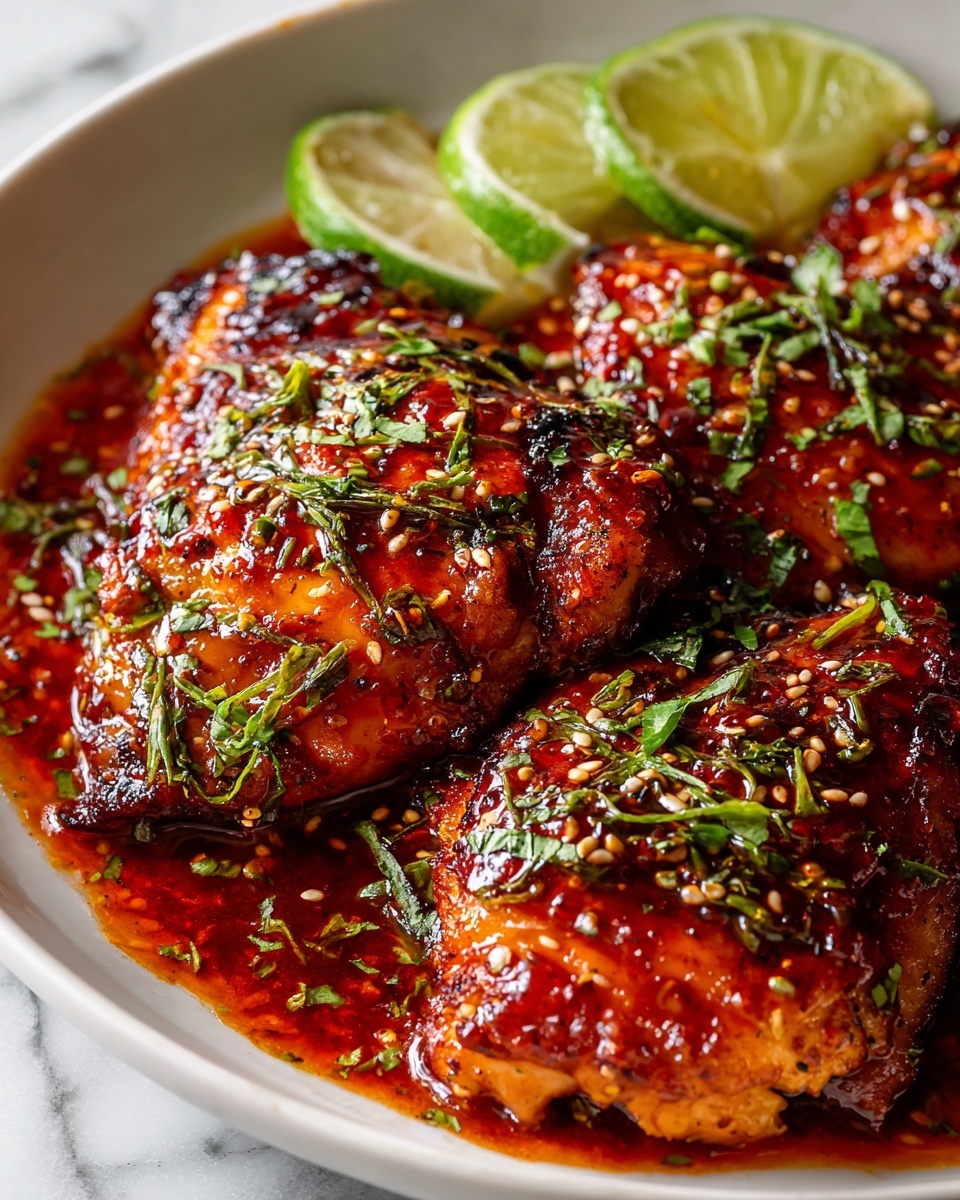 Honey Sriracha Chicken Recipe