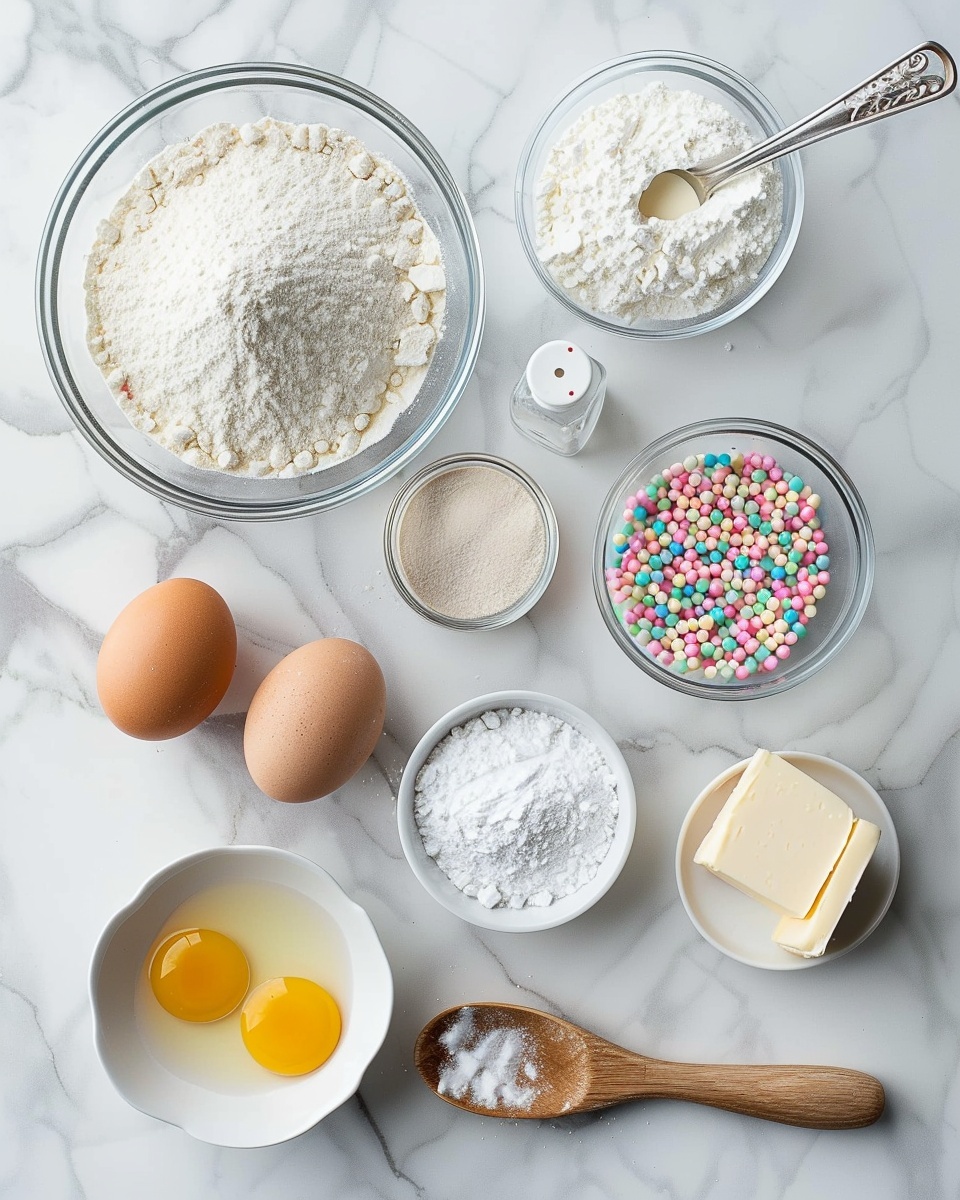 Easter Confetti Cupcakes Recipe 5 Single white plate featuring a perfectly sliced portion of carrot cake revealing moist, spiced interior layers interspersed with creamy, smooth cream cheese frosting, topped with a small swirl of frosting and colorful pastel sprinkles, shot at an angled close-up emphasizing the rich texture of the cake and the detailed cross-section, natural lighting highlighting the moist crumb and frosting contrast, placed on a white marble surface for an elegant food blog style presentation, photo taken with an iphone --ar 4:5 --v 7