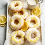 Lemon Vanilla Protein Donuts with Glaze Recipe