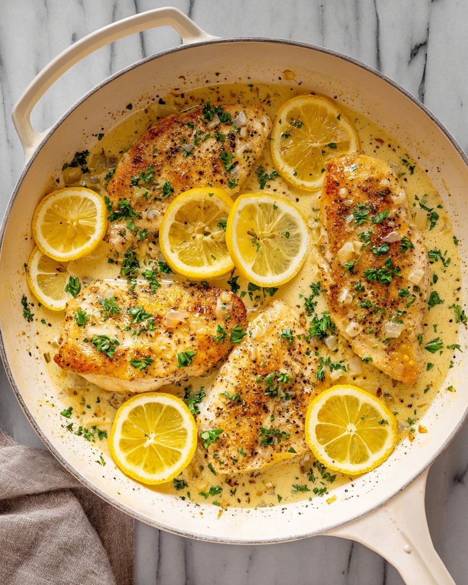 Easy Creamy Lemon Chicken Recipe