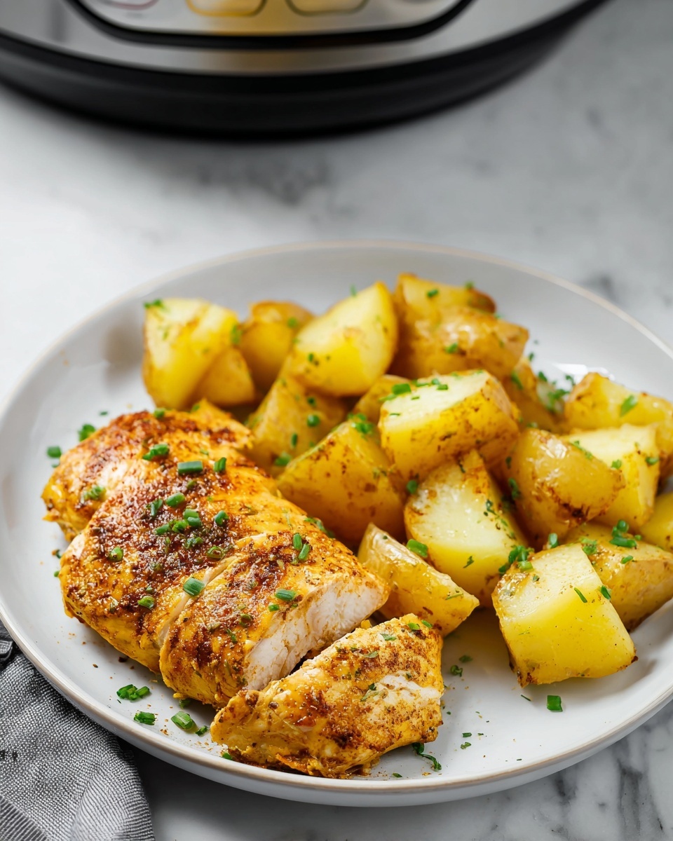 Instant Pot Chicken and Potatoes Recipe