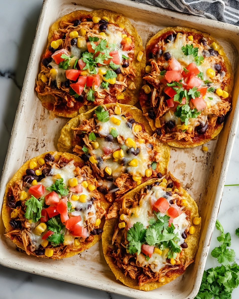 Mexican Rotisserie Chicken Tostadas Recipe