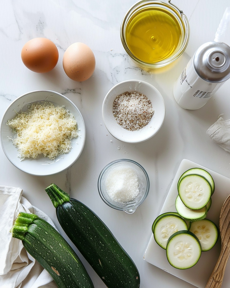 Single white plate with a modest serving of golden-browned zucchini fries arranged beside a small white ramekin filled with smooth red ketchup, close-up angled view emphasizing the crispy textured coating and the tender, green interior edges of the zucchini sticks, garnished lightly with fresh parsley flakes, set on a white marble surface under natural light, intimate plated serving photo taken with an iphone --ar 4:5 --v 7