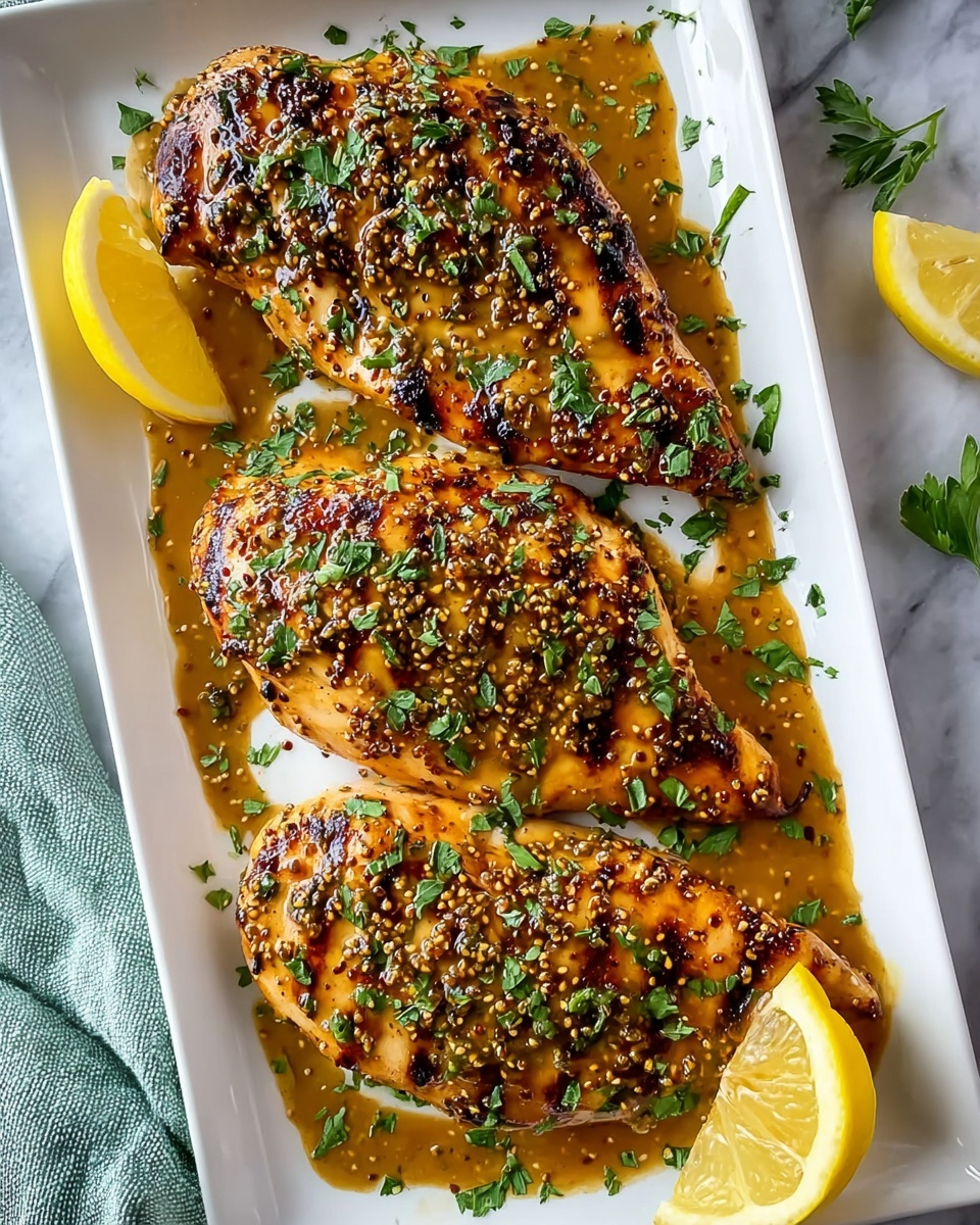 Easy Grilled Honey Mustard Chicken Recipe