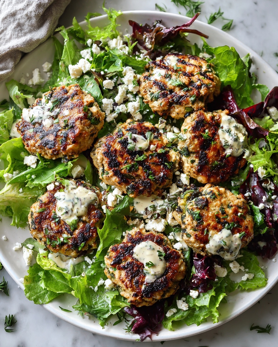 Keto Spinach Feta Turkey Burgers Recipe