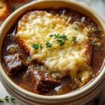 Easy French Onion Beef Short Rib Soup Recipe