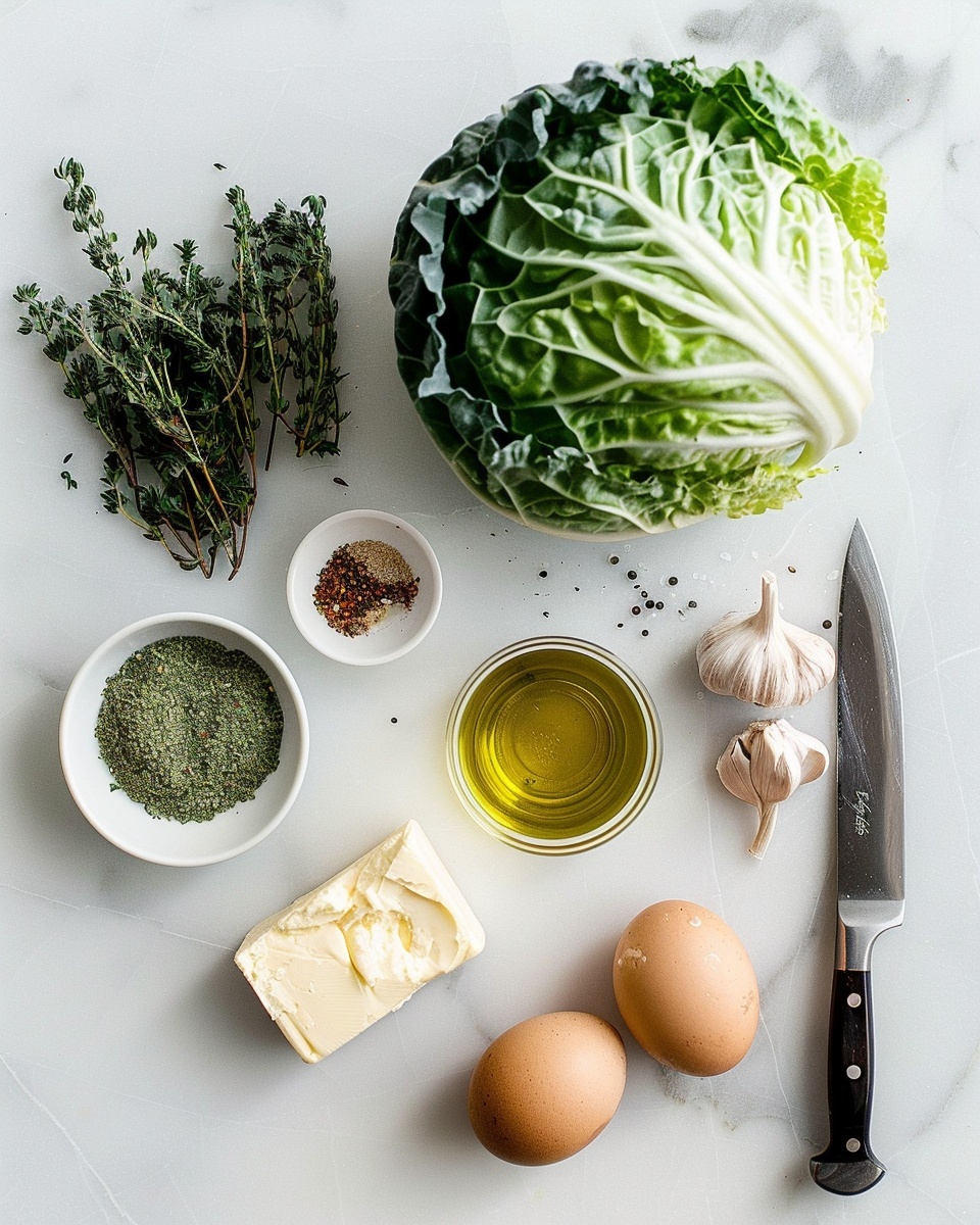 Oven Roasted Garlic Cabbage Steaks Recipe 5 Single white plate with one thick, golden-browned roasted onion slice, showing caramelized, tender layers and a sprinkle of fresh chopped parsley on top, accompanied by a small dish of creamy dipping sauce, angled close-up view emphasizing the crisp edges and soft interior texture, natural light highlighting the sheen and vibrant colors, placed on white marble surface, intimate plated serving photo taken with an iphone --ar 4:5 --v 7