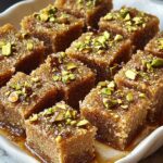 Brown Butter and Honey Pistachio Cookie Bars Recipe