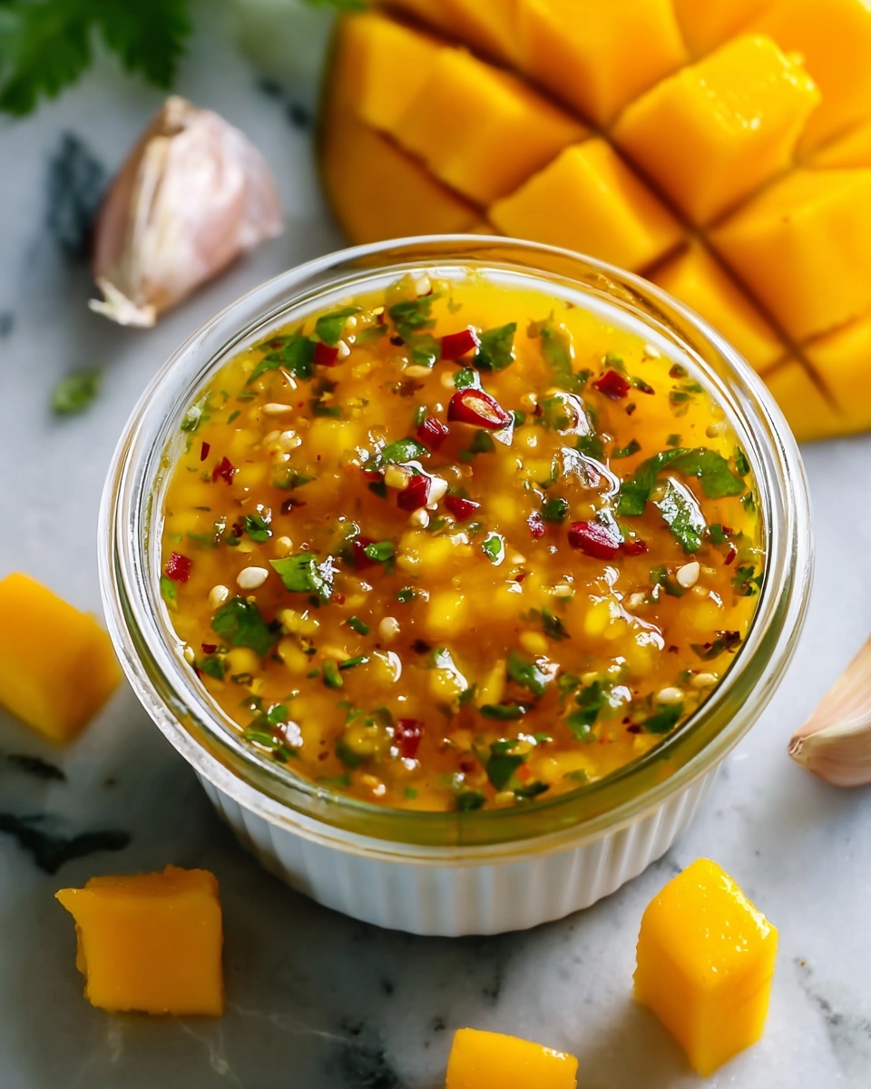 Mango Habanero Honey Garlic Sauce Recipe