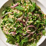 Spring Couscous Salad with Herbs, Peas, and Za’atar Recipe